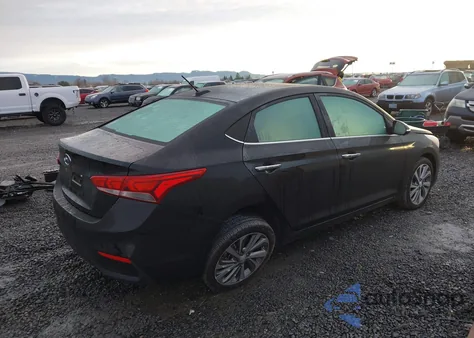2022 Hyundai Accent Limited z USA, uszkodzony, nr VIN 3KPC34A60NE169626